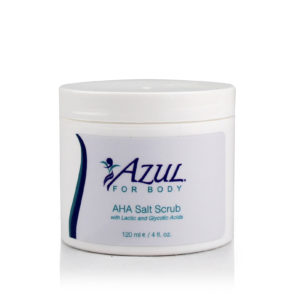 Azul For Body - AHA Salt Scrub with Lactic & Glycolic Acids